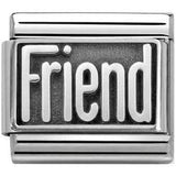 Nomination Classic Silver Friend Charm