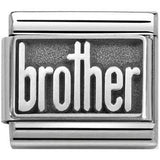 Nomination Classic Silver Brother Charm