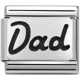 Nomination Classic Silver Dad Charm