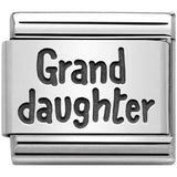 Nomination Classic Silver Granddaughter Charm