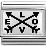 Nomination Classic Sterling Silver Love Direction Charm SALE