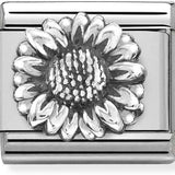 Nomination Classic Sterling Silver Sunflower Charm