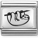 Nomination Classic Sterling Silver Sloth Charm