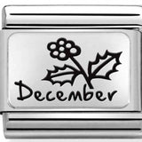 Nomination Classic Silver December Holly Flower Charm