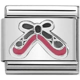 Nomination Classic Silver Enamel Ballet Shoes Charm