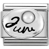 Nomination Classic Silver June Birthstone Pearl Charm