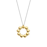 Ti Sento Maxi Pearl Circle Pendant Necklace SALE