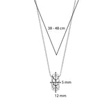 Ti Sento Clover Link Pendant Necklace SALE