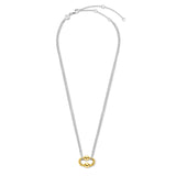 Ti Sento Bubble Link Gold Plated Pendant Necklace SALE