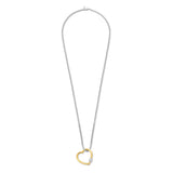 Ti Sento Open Heart Large Pendant Necklace SALE