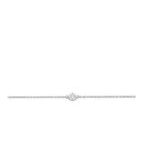 Ti Sento Angled Link Multi CZ Chain Necklace SALE