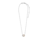 Ti Sento Entwined Circles Rose Gold Plated Pendant Necklace SALE