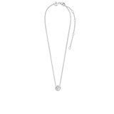 Ti Sento Petite Solitaire Rubover CZ Necklace