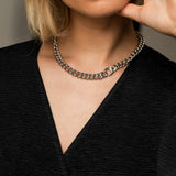 Ti Sento Chunky Luxe Curb Link Chain Necklace SALE
