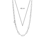 Ti Sento Neverending Link Midi Chain Necklace