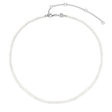 Ti Sento White Agate Bead Necklace SALE
