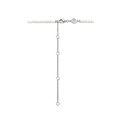 Ti Sento White Agate Bead Necklace SALE