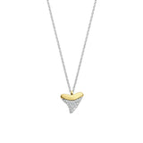 Ti Sento Shark Tooth CZ Pendant Necklace SALE