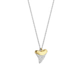 Ti Sento Shark Tooth CZ Pendant Necklace SALE