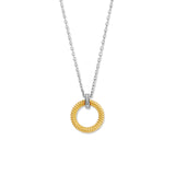 Ti Sento Beaded Circle Pendant Necklace SALE