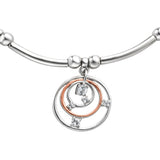 Clogau Gold Sterling Silver Affinity Awr Y Nos Bracelet SALE