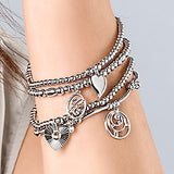 Clogau Gold Sterling Silver Affinity Awr Y Nos Bracelet SALE