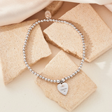 Clogau Insignia Silver Heart Affinity Bracelet