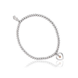 Clogau Tree of Life Silver Heart Affinity Bracelet