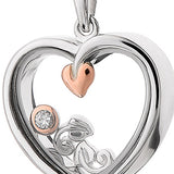 Clogau Tree of Life Silver Heart Inner Charm Pendant
