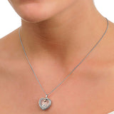 Clogau Tree of Life Silver Heart Inner Charm Pendant