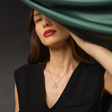 Clogau Gold Sterling Silver Lily of the Valley Pearl Pendant SALE