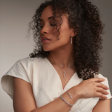 Clogau Celebration Silver Topaz Bangle