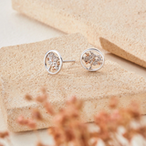 Clogau Tree of Life Silver Stud Earrings