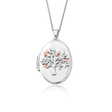 Clogau Tree of Life Silver Oval Locket