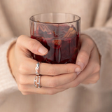Clogau Royal Clogau Silver Oak Leaf Band Ring SALE