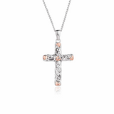 Clogau Tree of Life Silver Cross Pendant