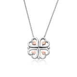 Clogau Tree of Life Silver Heart Two Way Necklace