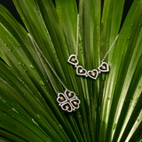 Clogau Tree of Life Silver Heart Two Way Necklace