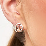 Clogau Tree of Life Silver Vine Stud Earrings SALE