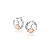 Clogau Tree of Life Silver Vine Stud Earrings SALE
