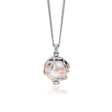Clogau Tree of Life Silver Caged Pearl Pendant