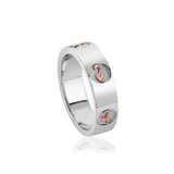 Clogau Insignia Silver Band Ring
