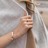 Clogau Insignia Silver Band Ring