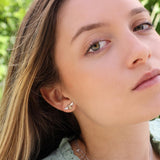 Kit Heath Blossom Flyte Honey Bee Stud Earrings