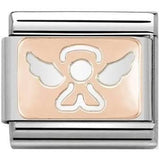 Nomination Classic Rose Gold Cutout Angel Charm