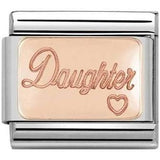 Nomination Classic Rose Gold Daughter Charm