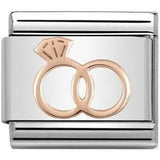 Nomination Classic Rose Gold Wedding & Engagement Ring Charm