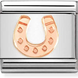 Nomination Classic Rose Gold Horseshoe Charm