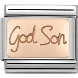Nomination Classic Rose Gold God Son Charm