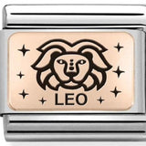 Nomination Classic Rose Gold Zodiac Leo Charm